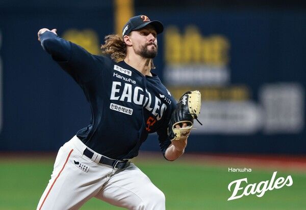 한화 이글스 투수 라이언 와이스. 사진┃한화 이글스