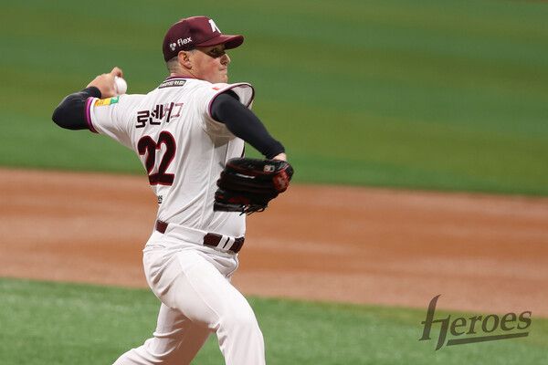 키움 히어로즈 투수 로젠버그. 사진┃키움 히어로즈