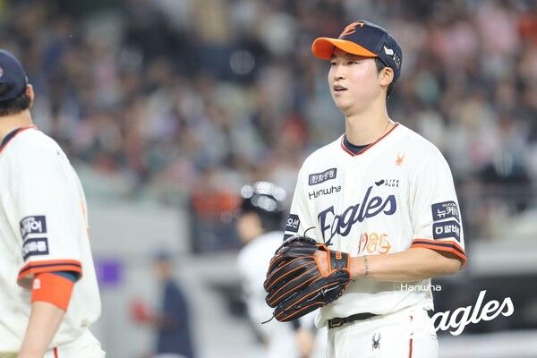 한화 이글스 투수 엄상백. 사진┃한화 이글스
