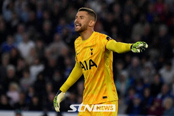 토트넘 홋스퍼 골키퍼 굴리엘모 비카리오. 사진┃뉴시스/AP