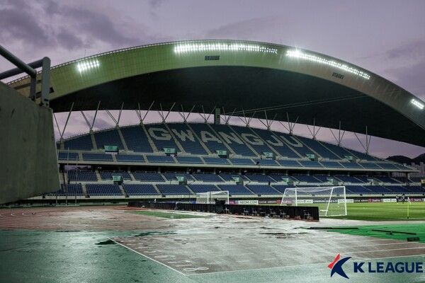 광주월드컵경기장 전경. 사진┃한국프로축구연맹