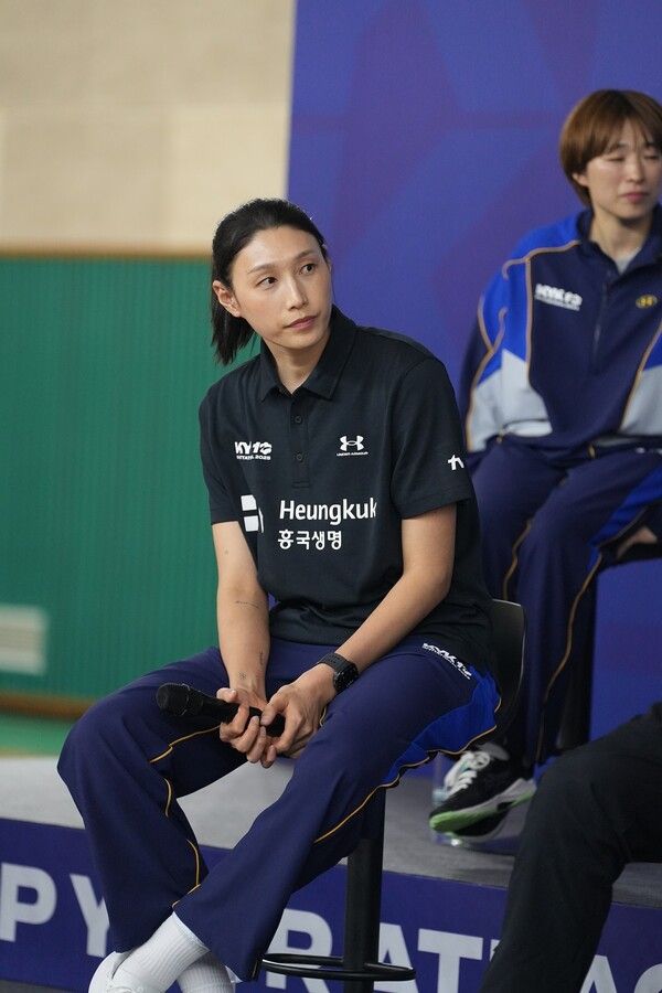 KYK 인비테이셔널에 나선 김연경. 사진┃넥스트크리에이티브