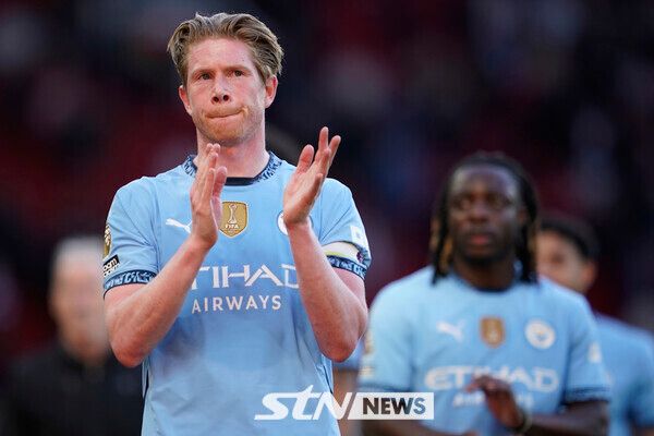 맨체스터 시티 케빈 데 브라위너. 사진┃뉴시스/AP