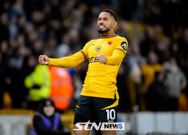 울버햄튼 원더러스 공격형 미드필더 마테우스 쿠냐. 사진┃뉴시스/AP