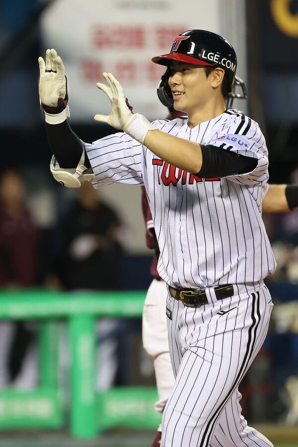 LG트윈스 외야수 홍창기. 사진┃LG트윈스