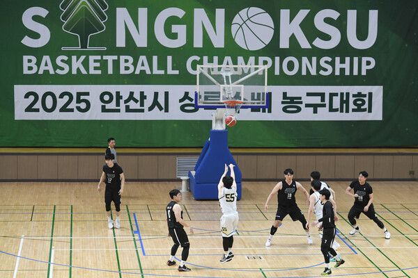 지난 D3 안산 상록수배 경기 모습. 사진┃대한민국농구협회