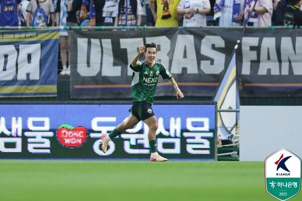 전북현대 송민규. 사진┃한국프로축구연맹