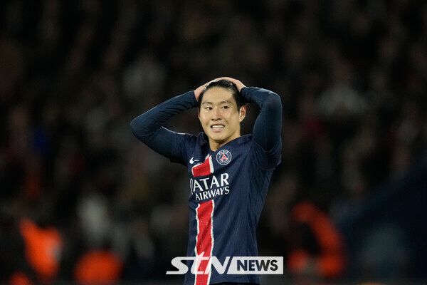 파리 생제르맹 FC 이강인. 사진┃뉴시스/AP