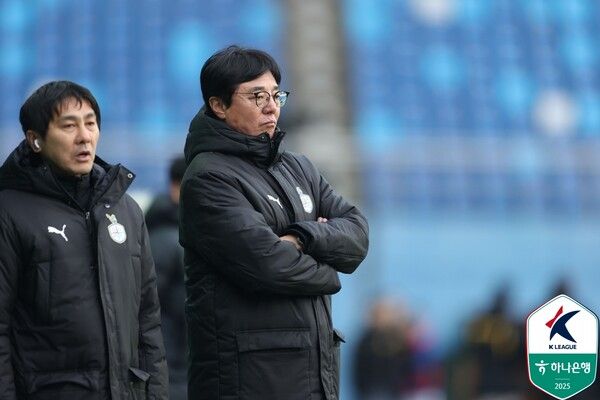 대전하나시티즌 황선홍 감독. 사진┃한국프로축구연맹