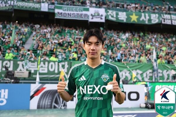 전북현대 전진우. 사진┃한국프로축구연맹