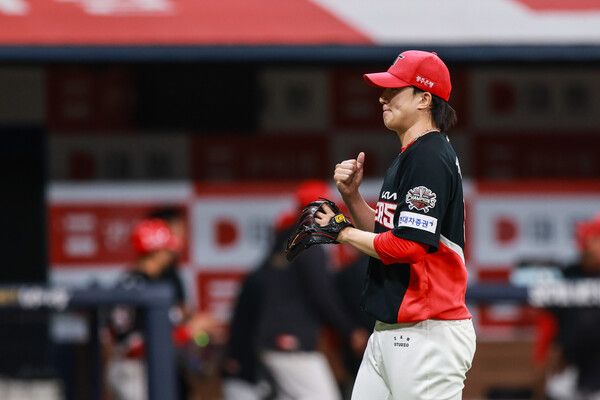 KIA 타이거즈 투수 정해영. 사진┃KIA 타이거즈