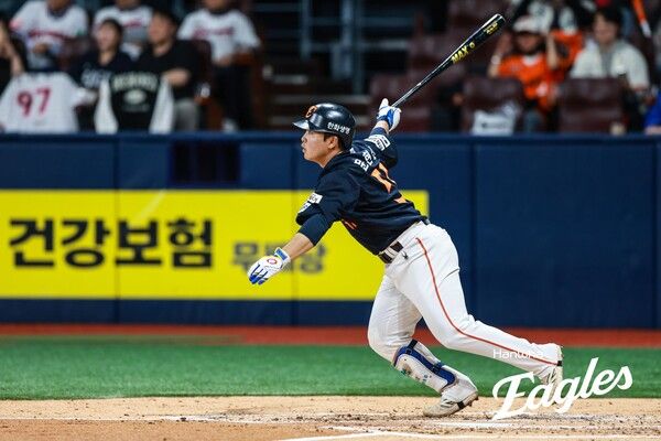 한화이글스 외야수 문현빈. 사진┃한화이글스