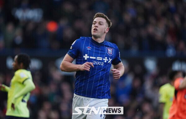 입스위치 타운 공격수 리암 델랍. 사진┃뉴시스/AP