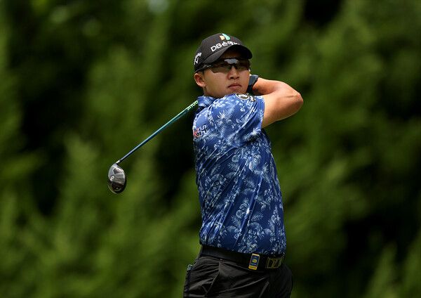 KPGA 2개 대회 연속 우승에 도전하는 김홍택. 사진┃KPGA