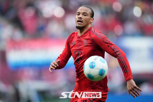 FC 바이에른 뮌헨 윙포워드 리로이 사네. 사진┃뉴시스/AP