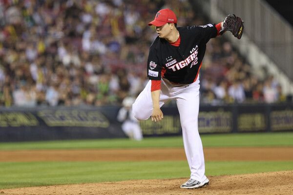 KIA 타이거즈 투수 정해영. 사진┃KIA 타이거즈