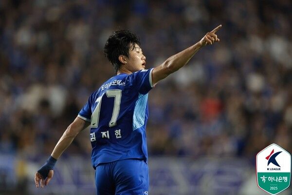 수원삼성 김지현. 사진┃한국프로축구연맹