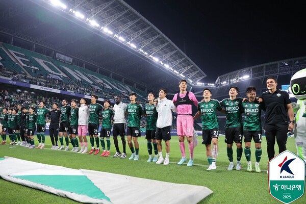 전북현대 선수단. 사진┃한국프로축구연맹