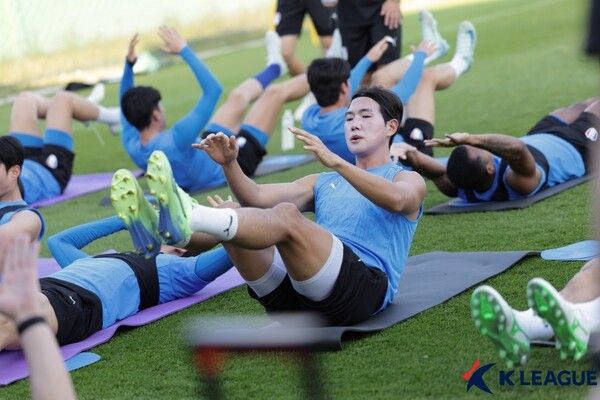 수원삼성 시절 백동규. 사진┃한국프로축구연맹