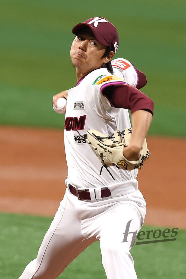 키움 히어로즈 투수 하영민. 사진┃키움 히어로즈