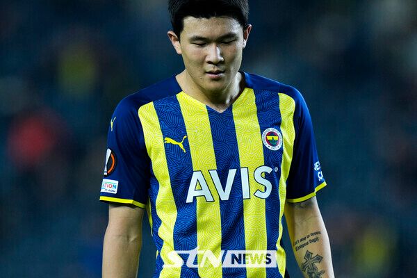 페네르바체 활약 시절 김민재. 사진┃뉴시스/AP