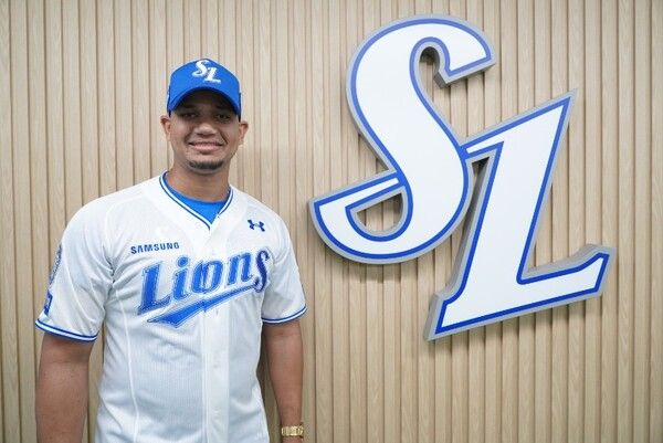 삼성 라이온즈 새 외국인 투수 헤르손 가라비토. 사진┃삼성 라이온즈