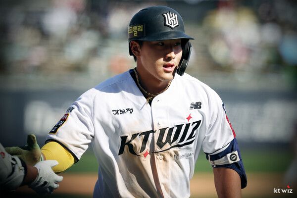 KT 위즈 외야수 안현민. 사진┃KT 위즈
