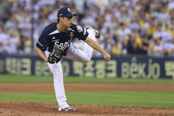 두산 베어스 투수 이병헌. 사진┃두산 베어스