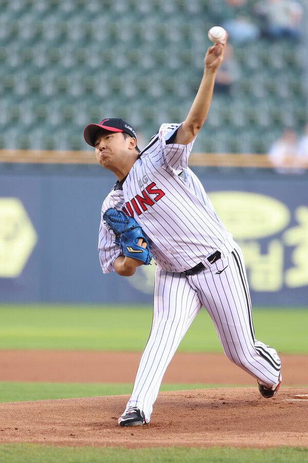 LG트윈스 투수 송승기. 사진┃LG트윈스