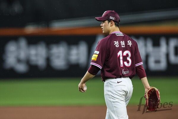 키움 히어로즈 투수 정현우. 사진┃키움 히어로즈