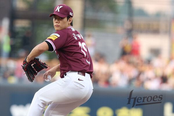 키움 히어로즈 투수 김윤하. 사진┃키움 히어로즈