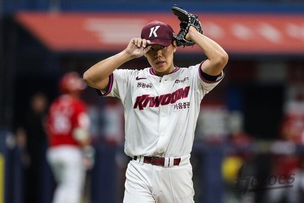 키움 히어로즈 투수 김윤하. 사진┃키움 히어로즈