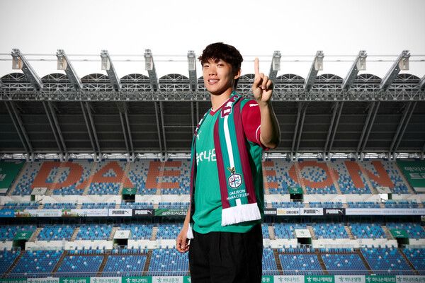 대전하나시티즌 이명재. 사진┃대전하나시티즌