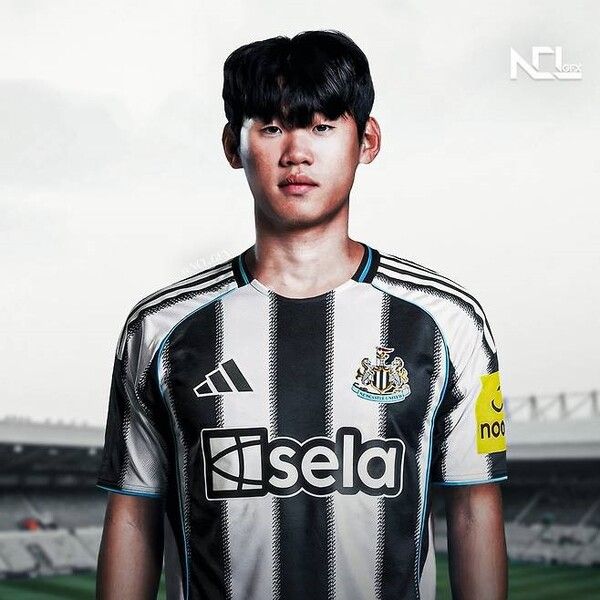 뉴캐슬 유나이티드와 연결된 수원삼성 박승수. 사진┃SNS