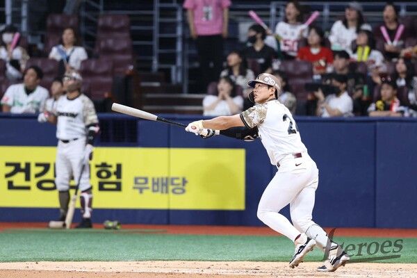 키움 히어로즈 내야수 송성문. 사진┃키움 히어로즈