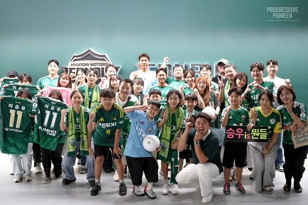 전북현대의 팬과 함께 한 축구톡톡. 사진┃전북현대