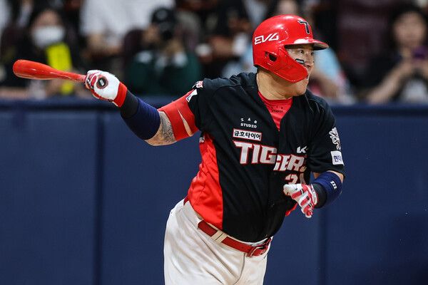 KIA 타이거즈 외야수 최형우. 사진┃KIA 타이거즈