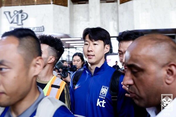 대한민국 대표팀 캡틴 손흥민. 사진┃대한축구협회