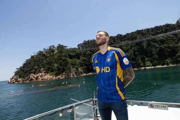 울산HD 수비수 트로야크. 사진┃울산HD