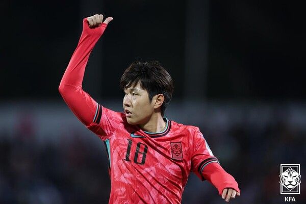 대한민국 대표팀 이강인. 사진┃대한축구협회