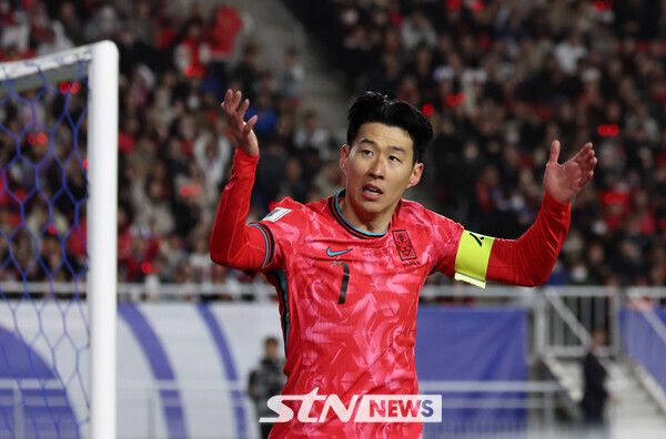 대한민국 대표팀 주장 손흥민. 사진┃뉴시스