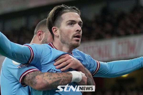 맨체스터 시티 잭 그릴리쉬. 사진┃뉴시스/AP