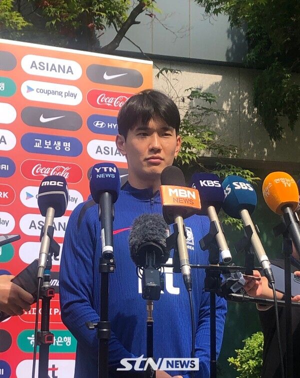 국가대표 미드필더 김진규. 파주=사진┃이형주 기자