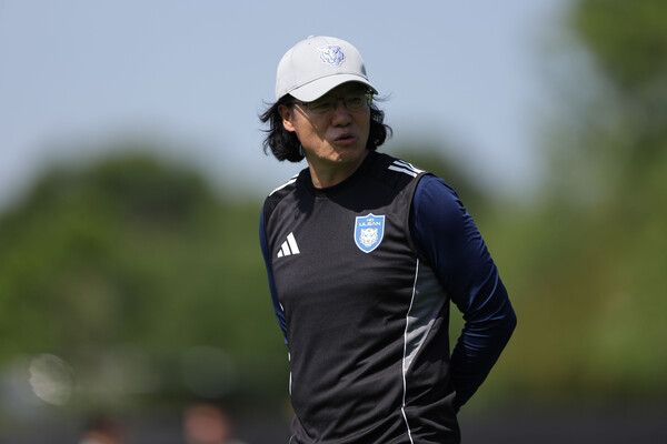 울산 HD 김판곤 감독. 사진┃울산 HD