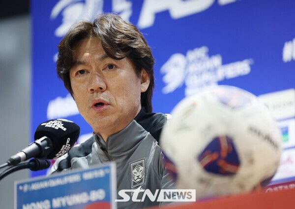 대한민국 축구대표팀 홍명보 감독. 사진┃뉴시스