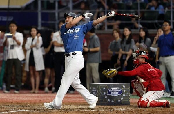 2024 컴투스프로야구 홈런더비의 모습. 사진┃KBO