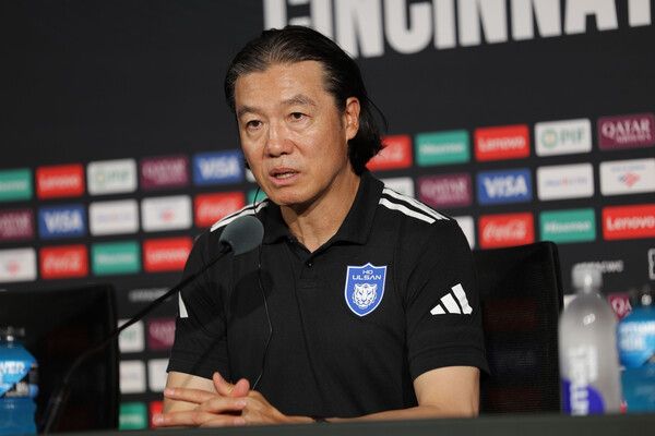 울산 HD 김판곤 감독. 사진┃울산 HD