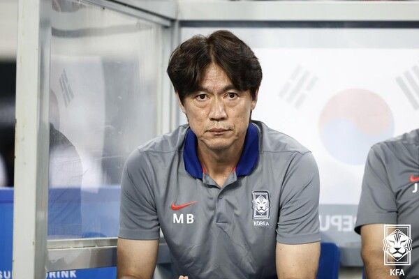 대한민국 대표팀 홍명보 감독. /사진=대한축구협회