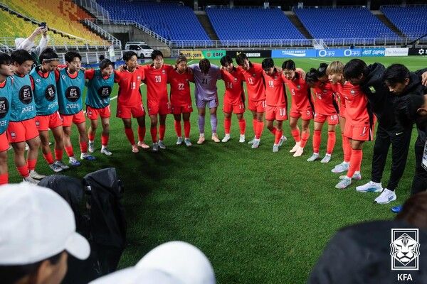 대한민국 여자 대표팀. /사진=대한축구협회