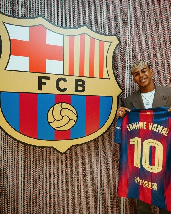 바르셀로나 라민 야말. /사진=바르셀로나